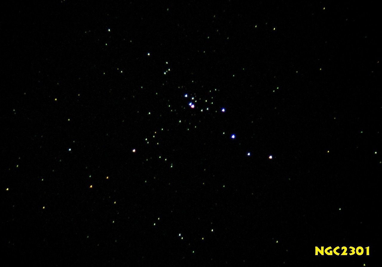 NGC2301 いっかくじゅう座 散開星団